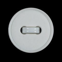 White Sewn Look Plastic Shank Back Button – 44L/28mm White Sewn Look Plastic Shank Back Button – 44L/28mm