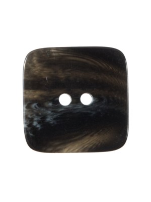 Black Square Two-Hole Plastic Button – 36L/23mm Black Square Two-Hole Plastic Button – 36L/23mm