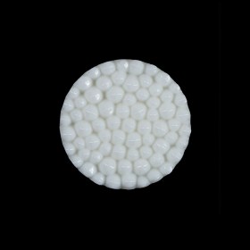 Off-White Beveled 3-Dimensional Dotted Shank-Back Button – 36L/23mm Off-White Beveled 3-Dimensional Dotted Shank-Back Button – 36L/23mm