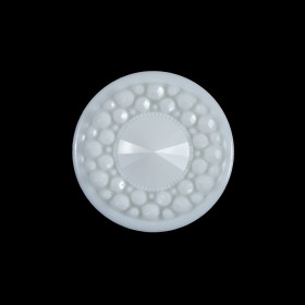 White 3-Dimensional Dotted Shank-Back Button – 36L/23mm White 3-Dimensional Dotted Shank-Back Button – 36L/23mm