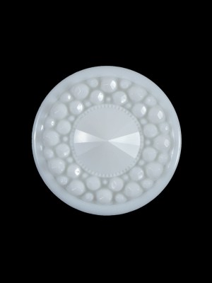 White 3-Dimensional Dotted Shank-Back Button – 36L/23mm White 3-Dimensional Dotted Shank-Back Button – 36L/23mm