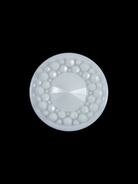 White 3-Dimensional Dotted Shank-Back Button – 30L/19mm White 3-Dimensional Dotted Shank-Back Button – 30L/19mm