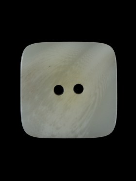 White Square Two-Hole Plastic Button – 36L/23mm White Square Two-Hole Plastic Button – 36L/23mm