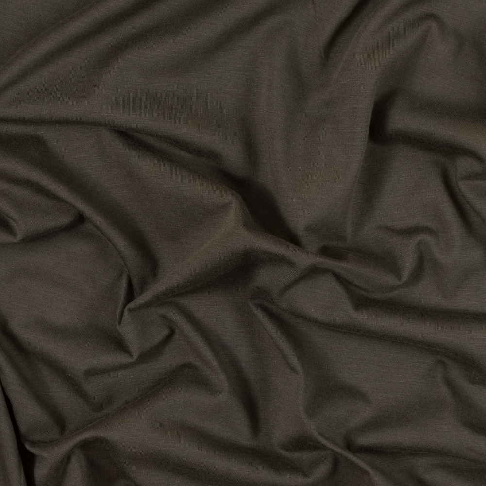 Heathered Army Green Rayon Jersey Heathered Army Green Rayon Jersey