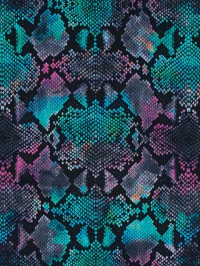 Compression Swimwear Tricot, UV Protective with Aloe Vera Microcapsules – Green and Pink Python – Caye Collection Compression Swimwear Tricot, UV Protective with Aloe Vera Microcapsules – Green and Pink Python – Caye Collection