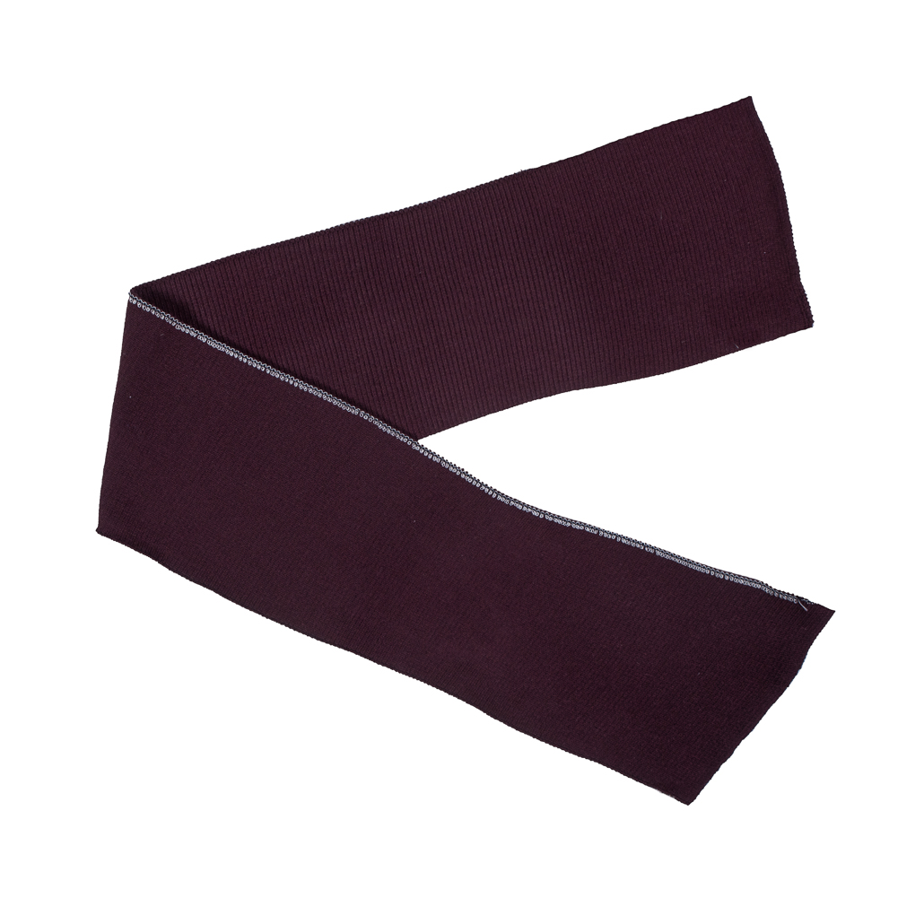 Dark Maroon Heavy Rib Knit Trim – 7″ x 38″ Dark Maroon Heavy Rib Knit Trim – 7″ x 38″