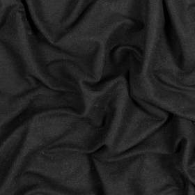 Bamboo and Cotton Stretch Knit Fleece – Black – Jessamyn Collection Bamboo and Cotton Stretch Knit Fleece – Black – Jessamyn Collection