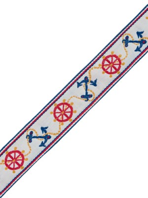 Nautical Jacquard Ribbon – 1.75″ Nautical Jacquard Ribbon – 1.75″