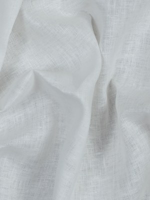 Italian White Crisp Linen Woven Italian White Crisp Linen Woven