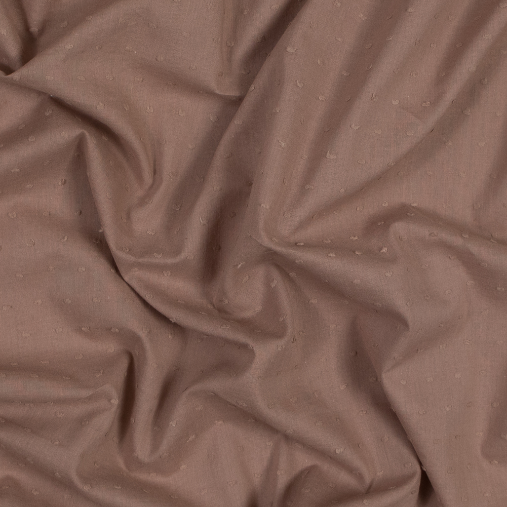 Italian Hazelnut Cotton Swiss Dot Italian Hazelnut Cotton Swiss Dot