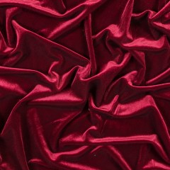 Stretch Velour – Sultan Red – Persica Collection Stretch Velour – Sultan Red – Persica Collection
