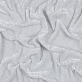 Stretch Crushed Velour – White Stretch Crushed Velour – White