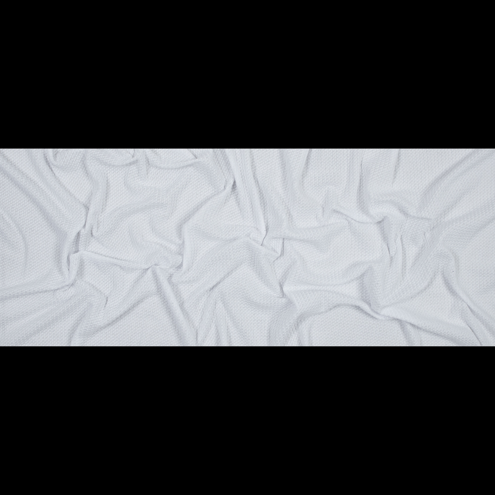 Waffle Sweater Knit – White – Percy Collection Waffle Sweater Knit – White – Percy Collection