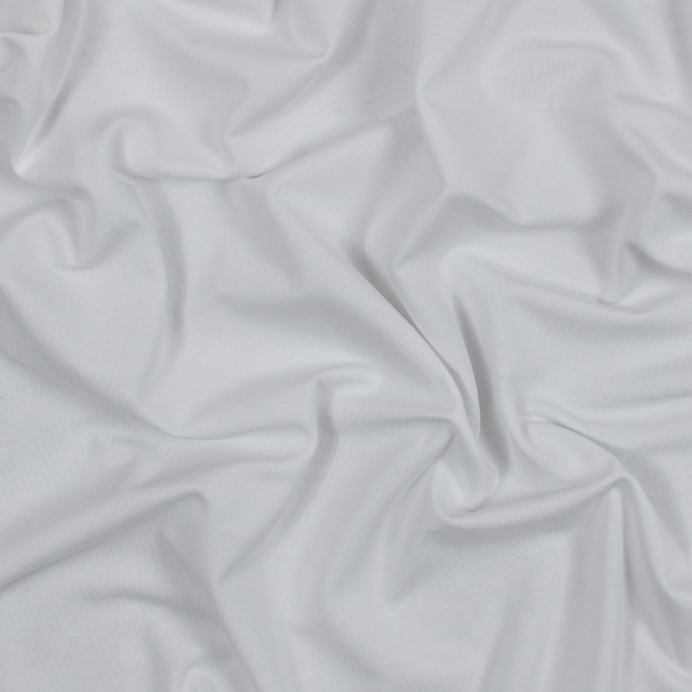 White Stretch Rayon Jersey White Stretch Rayon Jersey