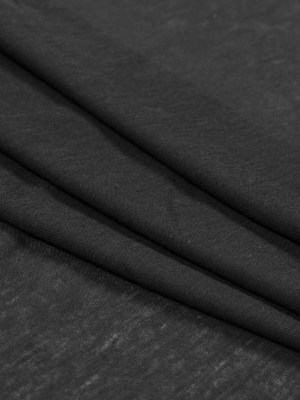 Heathered Black Tissue Weight Cotton Jersey Heathered Black Tissue Weight Cotton Jersey