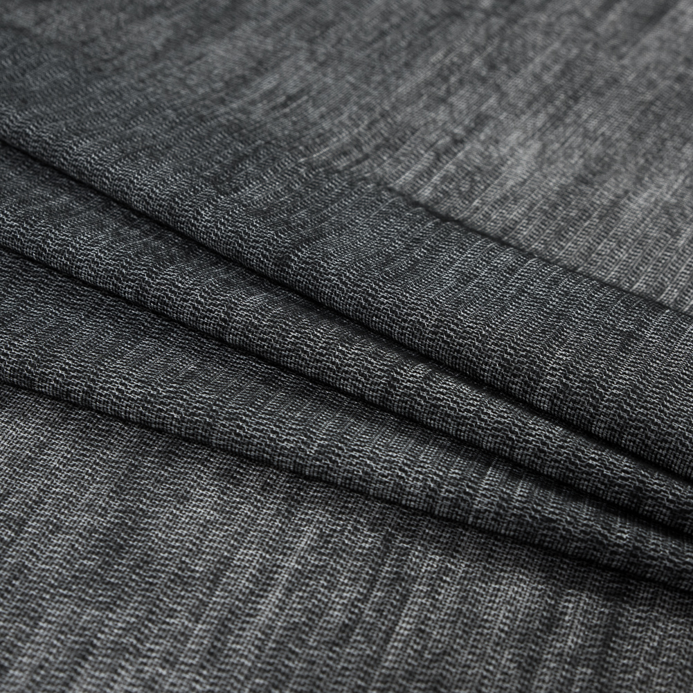 Heathered Black Warp Knitting Fusible Interfacing Heathered Black Warp Knitting Fusible Interfacing