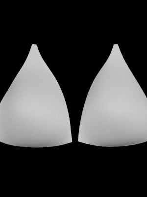 White Triangle Bra Cup – Size 10 White Triangle Bra Cup – Size 10