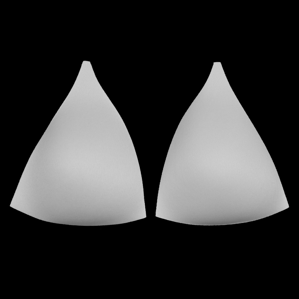 White Triangle Bra Cup – Size 12 White Triangle Bra Cup – Size 12