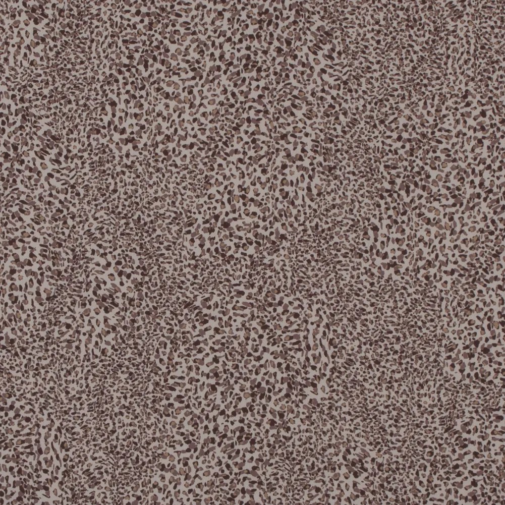 Italian Beige Animal Digitally Printed Stretch Polyester Italian Beige Animal Digitally Printed Stretch Polyester