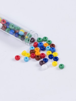 Multicolor Opaque Czech Seed Beads – Size 2 Multicolor Opaque Czech Seed Beads – Size 2