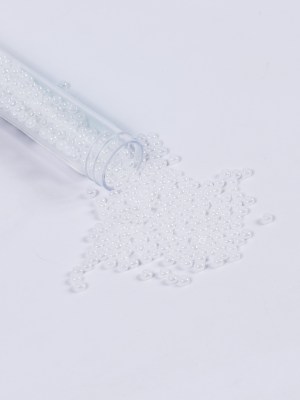 Pearl White Czech Seed Beads – Size 8 Pearl White Czech Seed Beads – Size 8