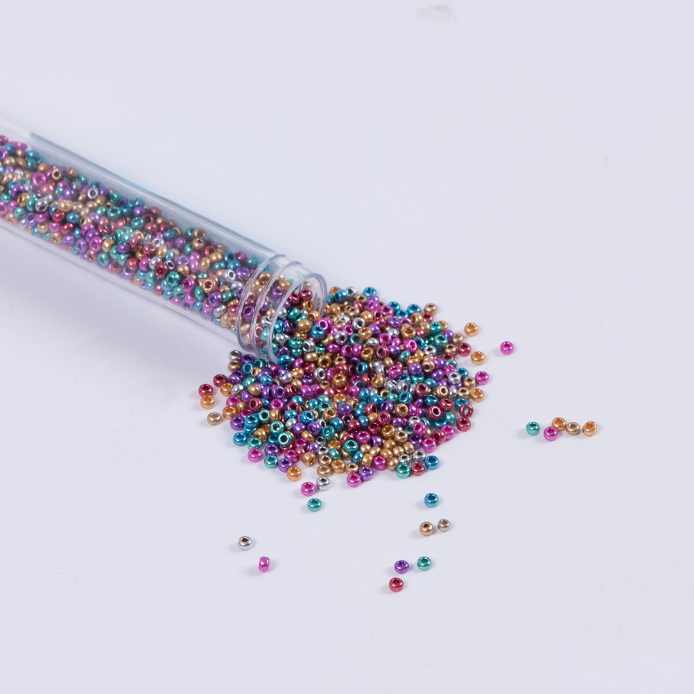 Metallic Multicolor Czech Seed Beads – Size 10 Metallic Multicolor Czech Seed Beads – Size 10