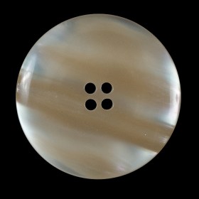 Beige Iridescent Plastic Button – 54L/34mm Beige Iridescent Plastic Button – 54L/34mm