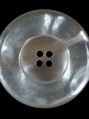 Beige Iridescent Plastic Button – 54L/34mm Beige Iridescent Plastic Button – 54L/34mm