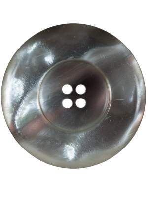 Gray and Orange Iridescent Plastic Button – 44L/28mm Gray and Orange Iridescent Plastic Button – 44L/28mm