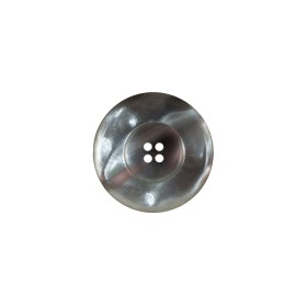 Gray Iridescent Plastic Button – 24L/15mm Gray Iridescent Plastic Button – 24L/15mm