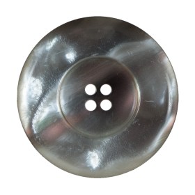 Gray Iridescent Plastic Button – 54L/34mm Gray Iridescent Plastic Button – 54L/34mm