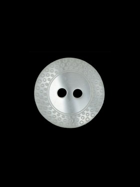 Ivory Plastic 2-Hole Button – 24L/15mm Ivory Plastic 2-Hole Button – 24L/15mm