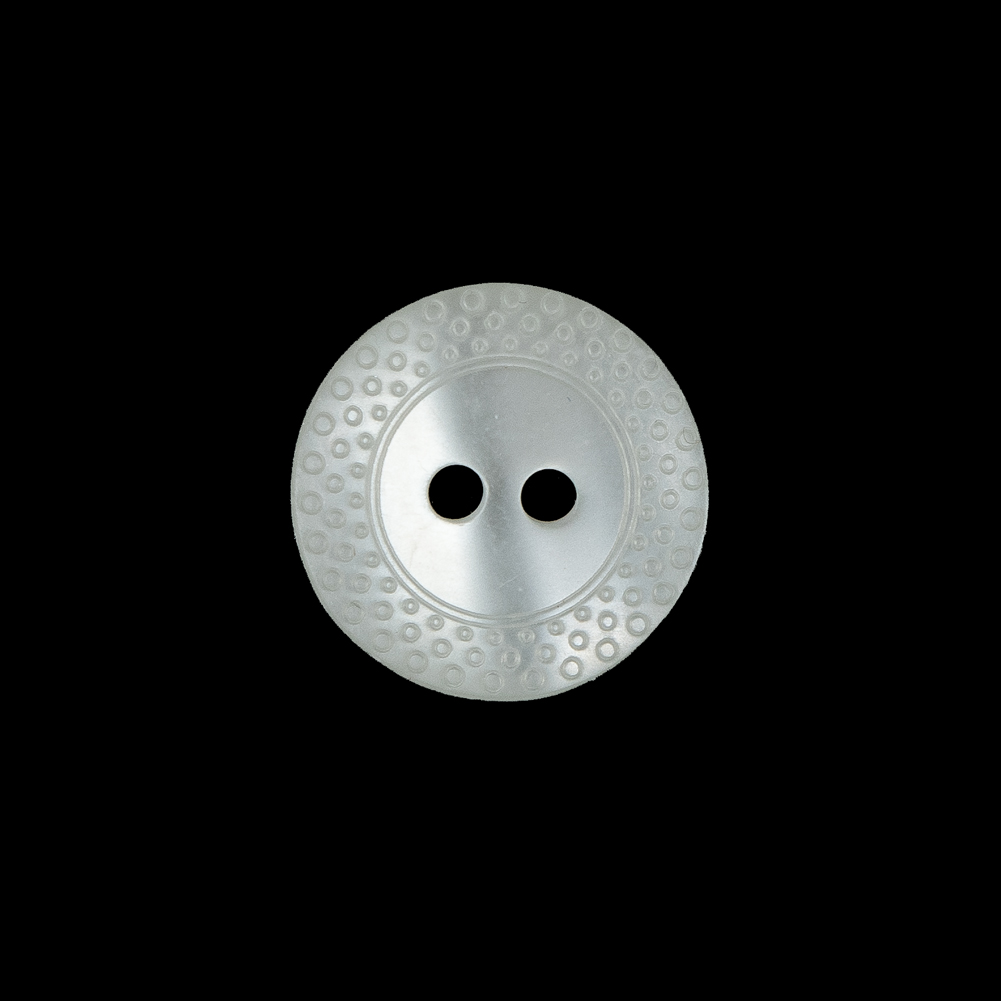 Ivory Plastic 2-Hole Button – 28L/18mm Ivory Plastic 2-Hole Button – 28L/18mm