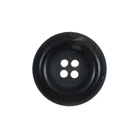 Dark Gray 4-Hole Plastic Button – 35L/22mm Dark Gray 4-Hole Plastic Button – 35L/22mm
