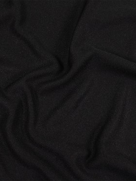 Black Stretch Polyester Woven Black Stretch Polyester Woven