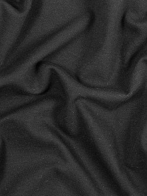 Black Knit Cotton Pique Black Knit Cotton Pique