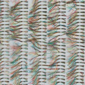 Optic White and Multicolor Eyelash Fringe Fabric Optic White and Multicolor Eyelash Fringe Fabric
