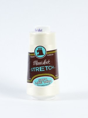Maxi-Lock Stretch Serger Thread 2000yds – Eggshell Maxi-Lock Stretch Serger Thread 2000yds – Eggshell