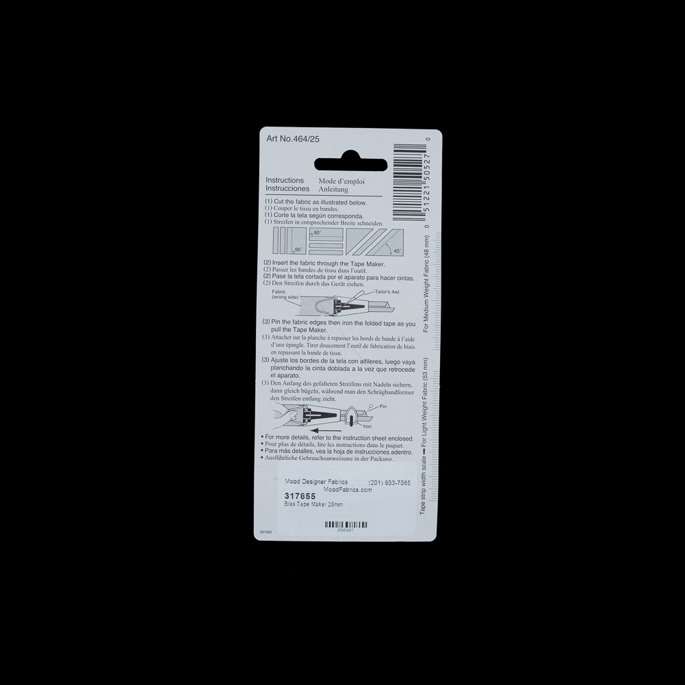 Clover Bias Tape Maker – 25mm Clover Bias Tape Maker – 25mm