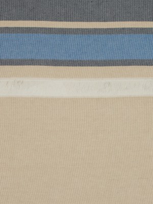 Sea NY Navy and Gilded Beige Striped Cotton Canvas Sea NY Navy and Gilded Beige Striped Cotton Canvas