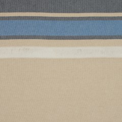 Sea NY Navy and Gilded Beige Striped Cotton Canvas Sea NY Navy and Gilded Beige Striped Cotton Canvas