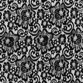 Sea NY Black Floral Re-Embroidered Lace Sea NY Black Floral Re-Embroidered Lace