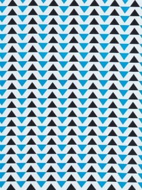 Blue Geometric Stretch Cotton Sateen Blue Geometric Stretch Cotton Sateen