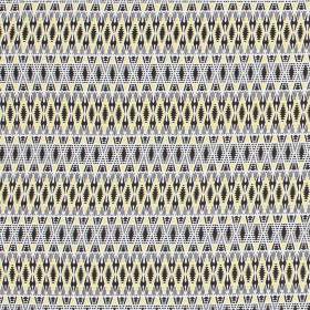 Yellow Geometric Stretch Cotton Twill Yellow Geometric Stretch Cotton Twill