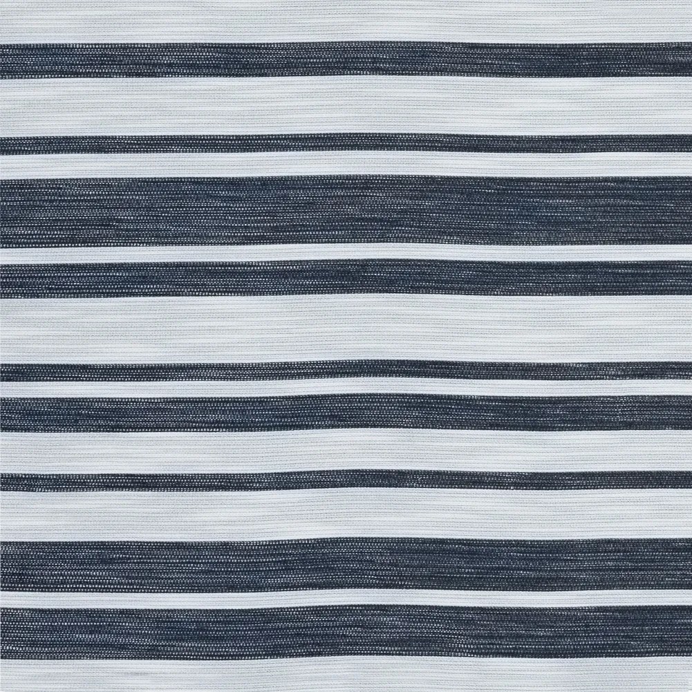 White Woven with Luminous Navy Barcode Stripes White Woven with Luminous Navy Barcode Stripes