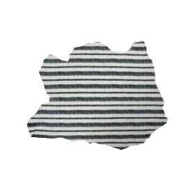Phillip Lim Small Ivory and Black Striped Digitally Printed Lamb Leather Phillip Lim Small Ivory and Black Striped Digitally Printed Lamb Leather