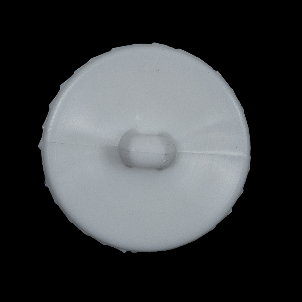 White Detailed Plastic Shank-Back Button – 44L/28mm White Detailed Plastic Shank-Back Button – 44L/28mm