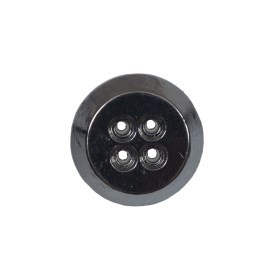 Italian Gunmetal Metal 4-Hole Button – 36L/23mm Italian Gunmetal Metal 4-Hole Button – 36L/23mm