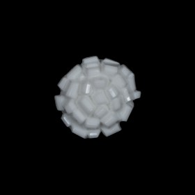White Detailed Plastic Shank-Back Button – 28L/18mm White Detailed Plastic Shank-Back Button – 28L/18mm