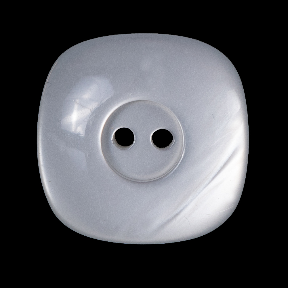 Light Silver Luminous Plastic Two-Hole Button – 44L/28mm Light Silver Luminous Plastic Two-Hole Button – 44L/28mm